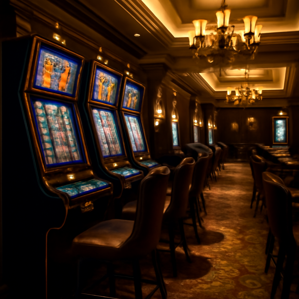Casino interior atmosphere Pokie Spins Login